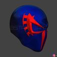 02.jpg Spider Man 2099 mask -Spider man Helmet - Marvel comics 3D print model
