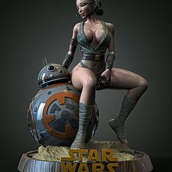 untitled.619.jpg Archivo STL Sexy Rey Skywalker- Star Wars・Plan imprimible en 3D para descargar