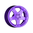 WHEEL SUBARU GC8 STI WRX - 1C.stl 1/18 wheel subaru gc8 sti wrx - nissan nismo r400 lmgt1 gtr / liberty walk / porsche /lexus ls400 / bmw / ford/ vauxhall / mitsubishi evo / ae86 / mugen / type r / speedline / prodrive /mercedes / mitsubishi evo / ae86 / mugen / type r / speedline / prodrive / mitsubishi evo