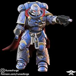 primarisrender.jpg Free 3D file Damaged Space Guard Builder Kit・Design to download and 3D print