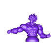 Broly_Bust.stl Broly Bust - Dragonball FighterZ