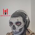 ghost 3 hephaestus 3d.jpg Simon Ghost Riley Mask Call Of Duty cod modern warfare warzone (inspired)