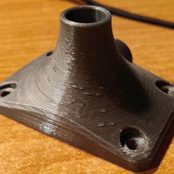 IMG_20181216_175157.jpg Lamp Clamp Base with srews and 8mm holes.stl