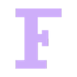 F.stl Letters and Numbers FERRARI | Logo