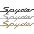 2.jpg Spyder nameplate Porsche