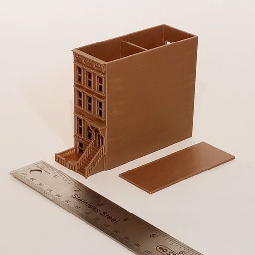 2019-03-21 16.33.40.jpg Fichier 3D PREMIUM N Scale Brooklyn Brownstone・Design à télécharger et à imprimer en 3D, MFouillard