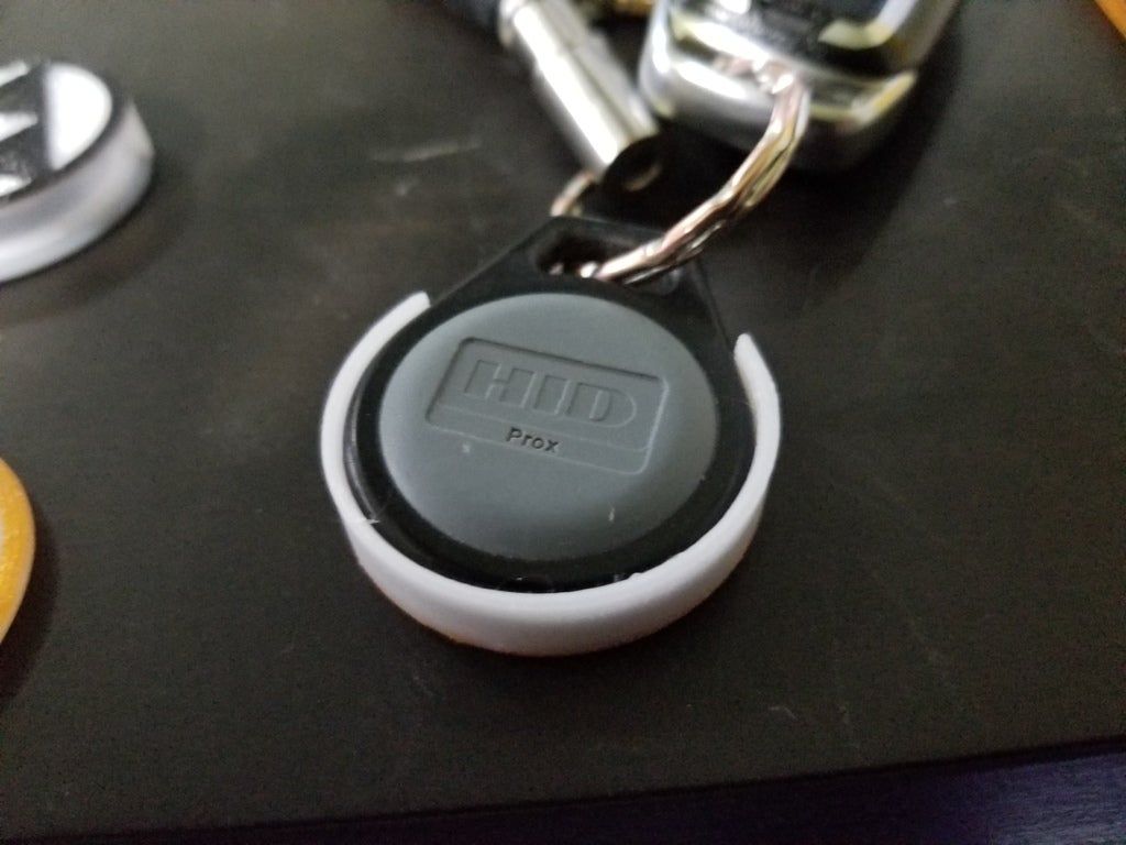 Download Free Stl File Hid Prox Proximity Token Keychain Cover 