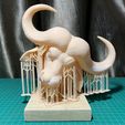 S__22749192.jpg Fichier STL Tête de buffle africain・Modèle pour impression 3D à télécharger