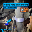 080225_A.png Volvo Front ABS Wire Strut Mount (740, 940 series)