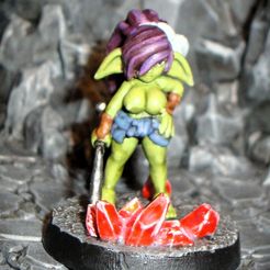 Gobminer01.jpg Freche Goblin-Bergmännin