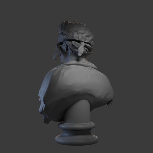 👤 Caesar Augustus Printable Bust・ 3D File for ・Cults
