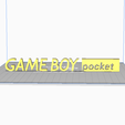 Capture-d'écran-2023-08-20-153216.png Precision Designed Game Boy Pocket Logo - Retro Gaming Nostalgia - 3D Printable Model