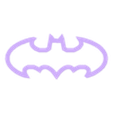 batman_logo.stl Batman Logo Cookie Cutter