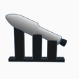 d355b03a-fa96-4af8-82a5-f403d206c35c.PNG Peça de exposição da segunda fase do Falcon 9 da Spacex