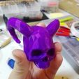 017af542a1f4f73b256bde58149a078c_display_large.jpg Бесплатный STL файл LOW POLY horned skull・3D-печатный дизайн для скачивания