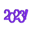 Frame.stl Óculos de véspera de Ano Novo 2023