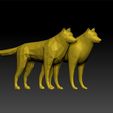 wolf11.jpg Lowpoly wolf - wolf 3d model for game - unity3d and ue5