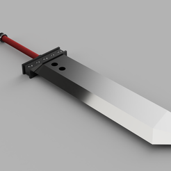 Render1.png 1/6 scale Buster Sword (Dissidia/Smash Bros ver)