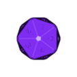 d100l_20.stl 50 mm polyhedral dice
