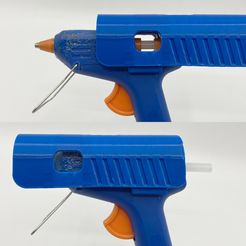 Milwaukee M18 Glue Gun conversion Mitsutomo by JonS, Download free STL  model