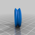 608_Ring_DeZ.png Twisted Hand (Fist) Bearing Filament Guide (Ender 3)