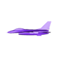 Fuselage_F-16-GOVDE.STL F 16 WAR PLANE
