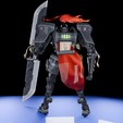 0005.png Steel Ronin Sentinel - Heavy Blade Mecha-Warrior