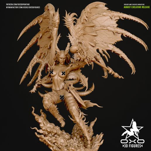 OXO3D_Figures_Dreadflame_Duchess_ALT_04.jpg Dreadflame Duchess Miniature Figure (NSFW)