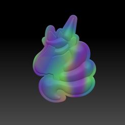 UNICORNI-5.jpg Файл STL unicorn new - MOLD BATH BOMB, SOLID SHAMPOO・3D-печатная модель для загрузки