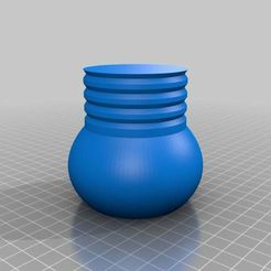 Bulb_2.jpg Free STL file Bulb 2・3D printer model to download, David_Mussaffi