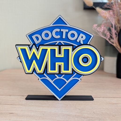 Doctor Who logo sign fanart