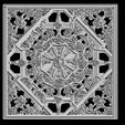 1.jpg Exquisito panel tallado en relieve con motivos arabescos y florales
