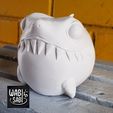 8.jpg Fat chibi shark 3D print model
