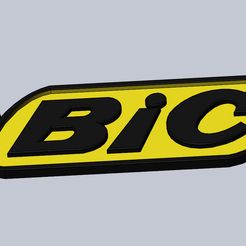 Bic_keychain.JPG Free 3D file BIC keychain・3D print design to download