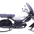 B8.png Sci-Fi XR 777 AERO MOTORCYCLE  1:10  SCALE MODEL KIT