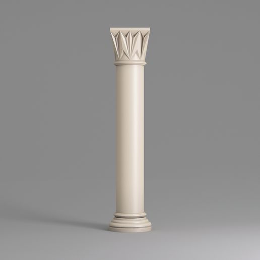 3D file Classic Islamic Column 004 🇪🇬 ・3D printing design to download・Cults