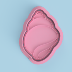 CARACOL.png Seashell cookie cutter (Seashell cookie cutter)