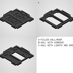 PORTF.png Fichier STL TERRAIN DE WARGAME MODULAIRE・Design pour imprimante 3D à télécharger