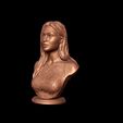 08.jpg Gigi Hadid portrait sculpture 3D print model