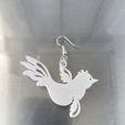 IMG_3839.jpg Free STL file Dove earrings (v2)・3D printable object to download