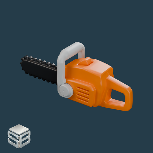 Chainsaw compatible with Playmobil [STL/3MF]