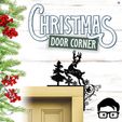 011a.jpg 🎅 Christmas door corners vol. 2 💸 Multipack of 10 models 💸 (santa, decoration, decorative, home, wall decoration, winter) - by AM-MEDIA