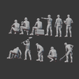 5.png Construction Worker  Diorama Figure