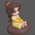 10.png BELLE BABY BEAUTY AND THE BEAST DISNEY PRINCESS ANIMATION 3D PRINT