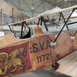 photo_2023-04-14_05-50-26-5.jpg Biplane vintage Ansaldo SVA 5 1914 model reduced scale 1/10  (38 X34 inchs)