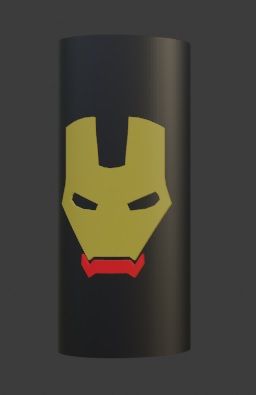 👨 Iron Man Bic Case・Archivo STL para Impresión 3D・Cults