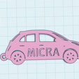 Screenshot-2023-01-26-at-10-06-56-3D-design-Super-Hillar-Tinkercad.png Nissan Micra Keychain keyring k12 gift