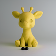 Parts.png Knitted Giraffe - Cute Animals - No AMS