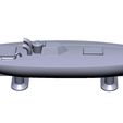 21.jpg Low Profile Stealth Semi Submersible Interceptor 1m RC Ready 3D Printable Model
