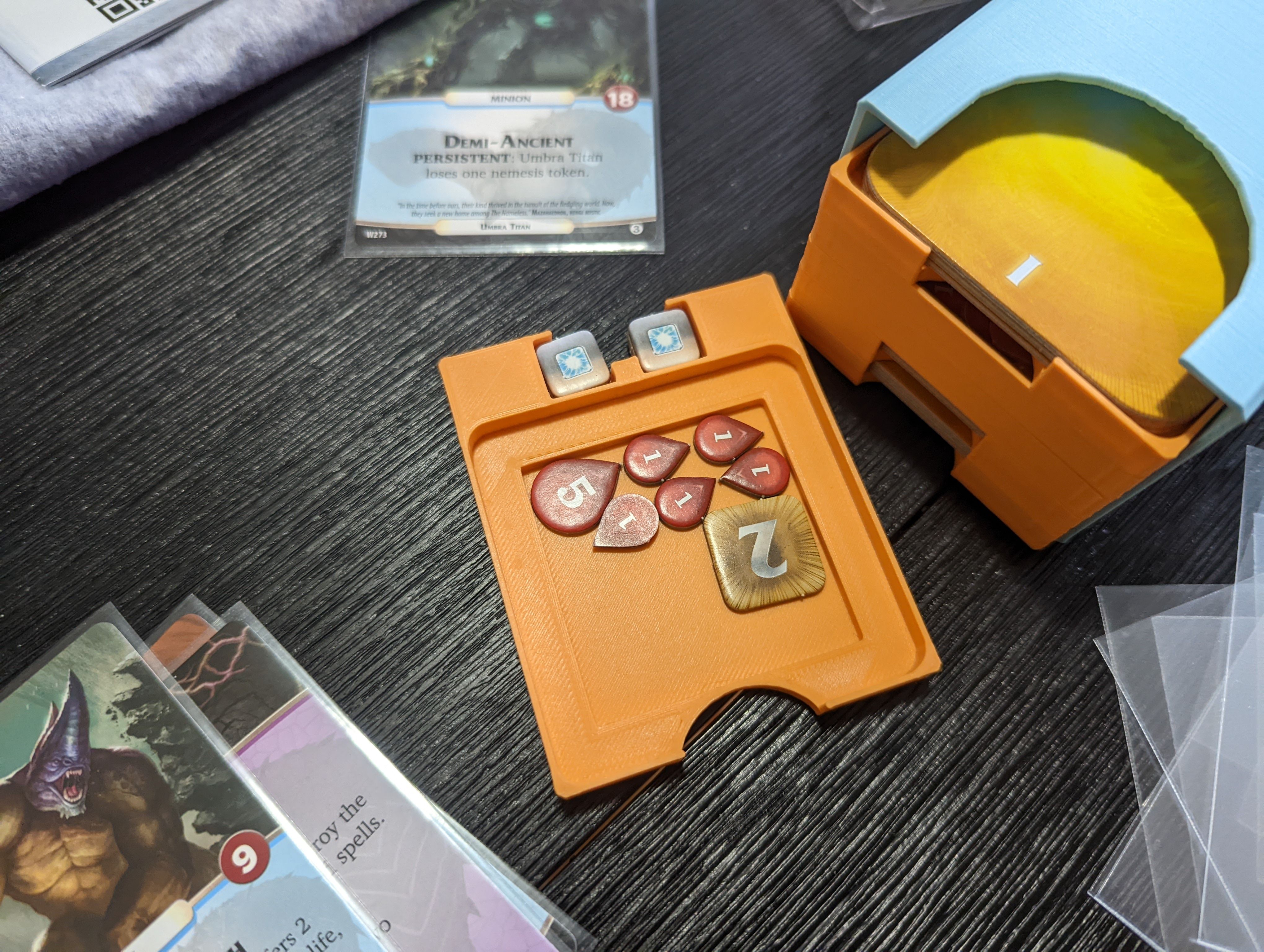 Download STL file Token Organizer for Aeon's End • 3D printing model ...